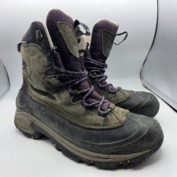 Columbia Bugaboot Mens Size 10 Gray Winter Boots Waterproof Outdoors Warm - Picture 1 of 13